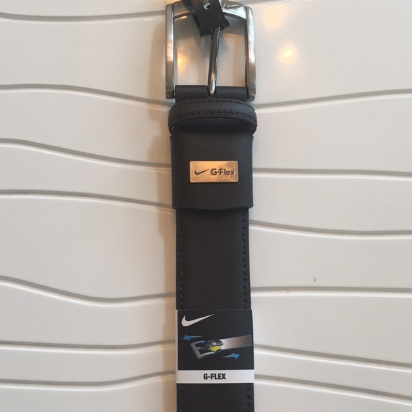 Nike Men's G-Flex Feather Edge Golf Belt Brown 38 - Picture 4 of 5